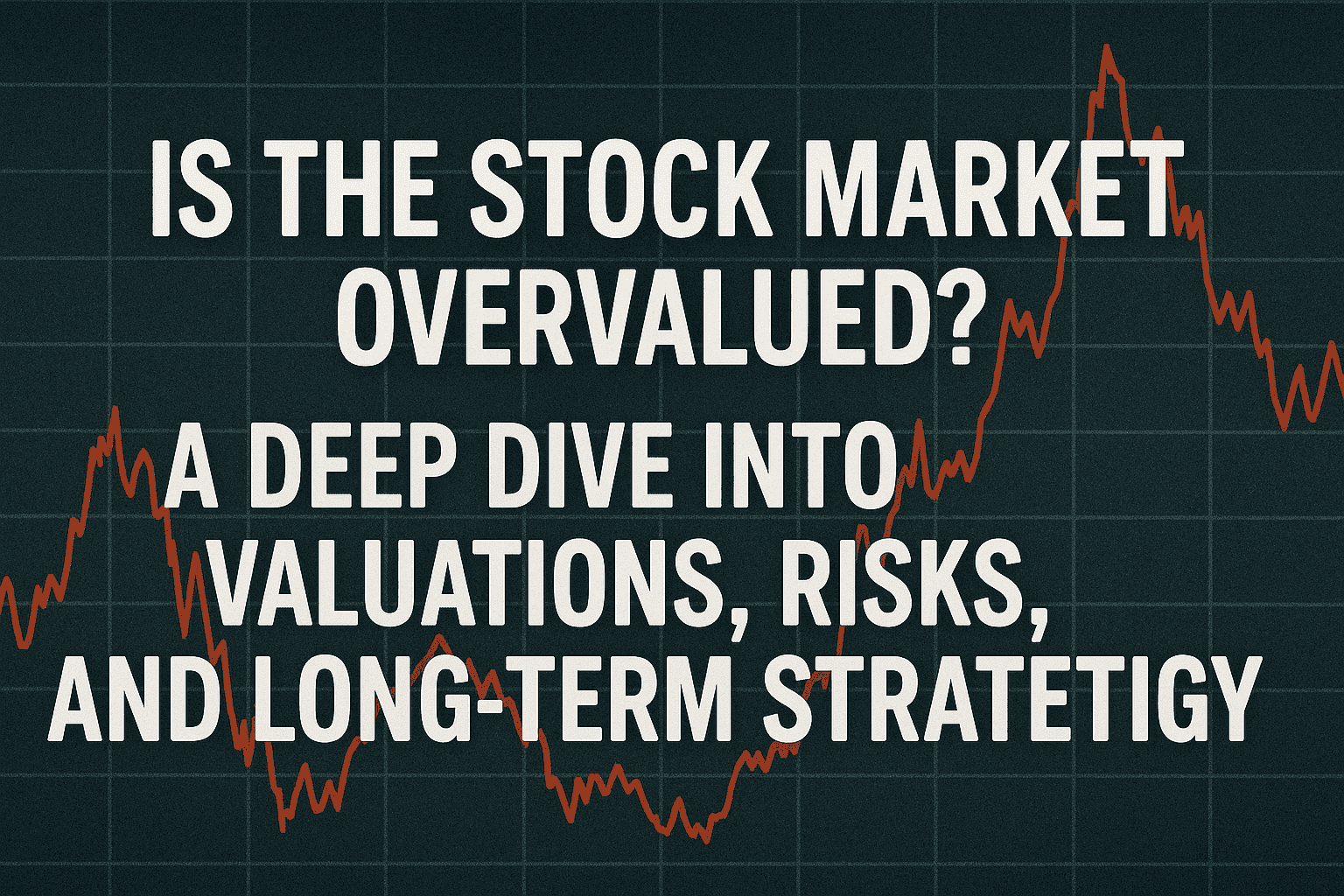 Is the Stock Market Overvalued? A Deep Dive into Valuations, Risks, and Long-Term Strategy