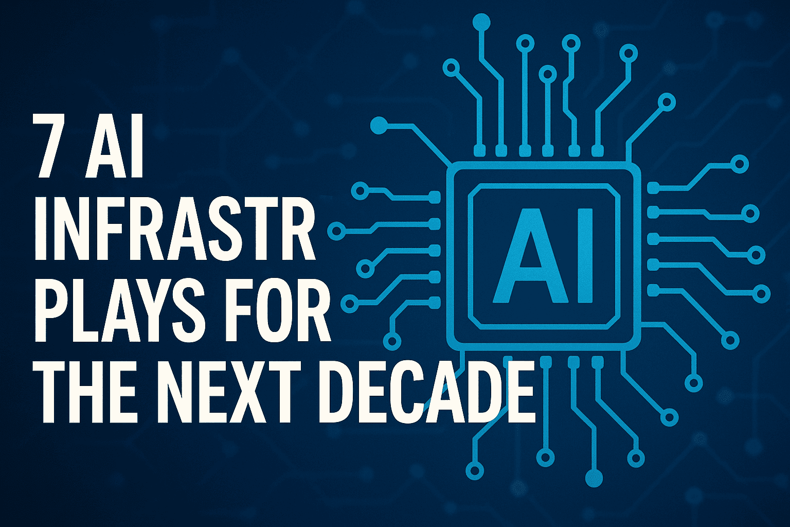 7 AI Infrastructure Plays for the Next Decade