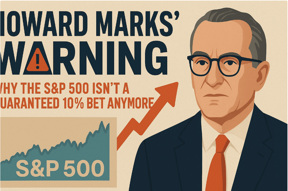 Howard Marks’ Warning: Why the S&P 500 Isn’t a Guaranteed 10% Bet Anymore