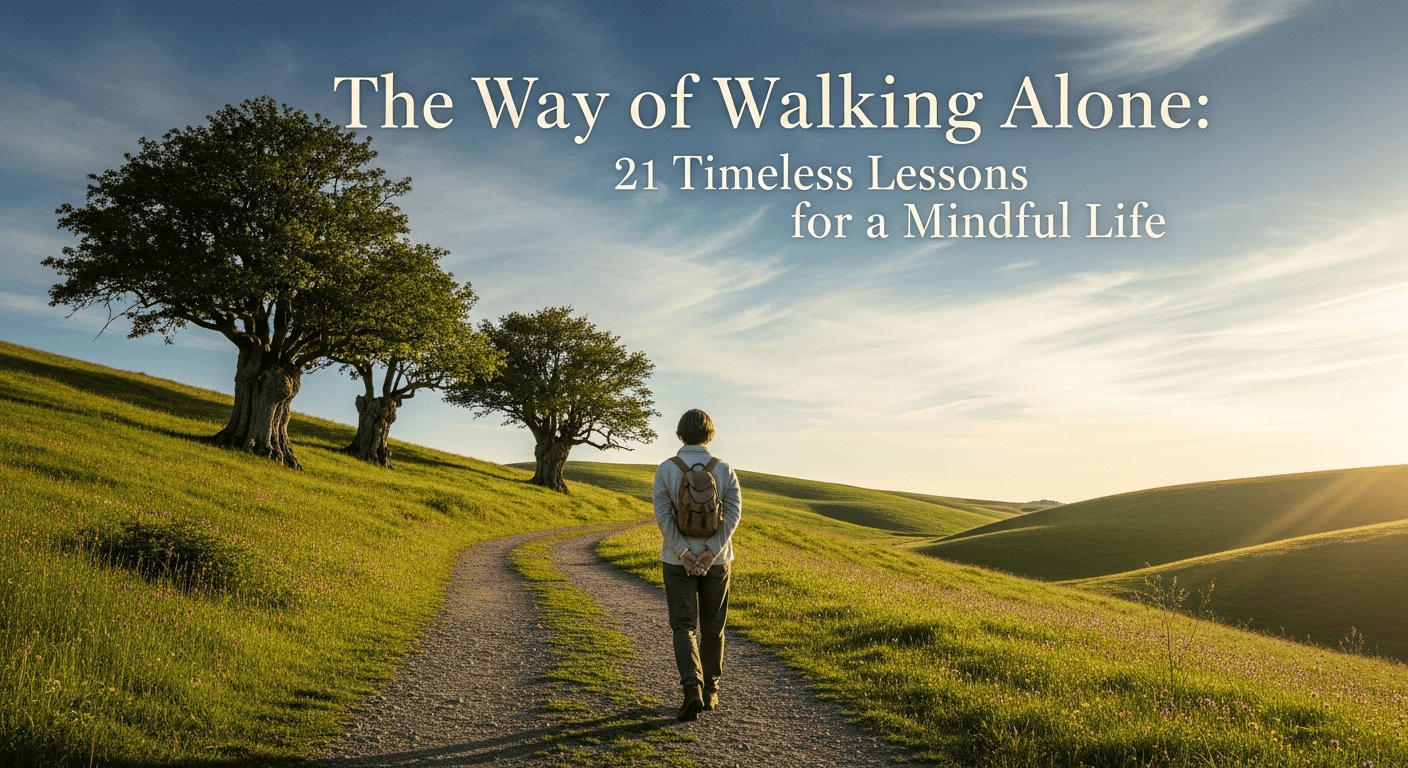 The Way of Walking Alone: 21 Timeless Lessons for a Mindful Life
