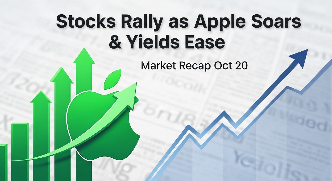 Stocks Rally as Apple Soars & Yields Ease Market Recap Oct 20