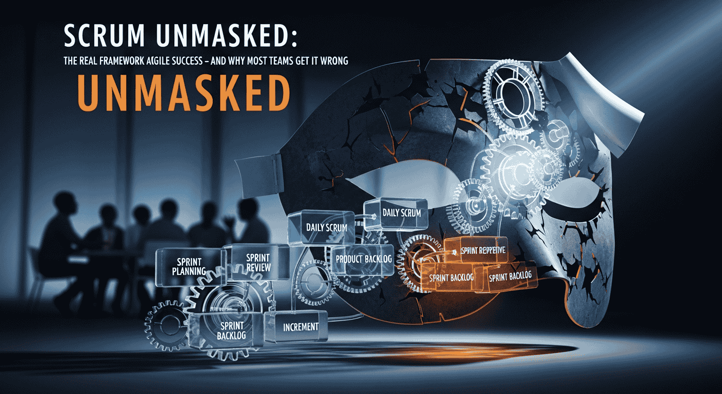 Scrum Unmasked The Real Framework Behind Agile Success — And Why Most Teams Get It Wrong